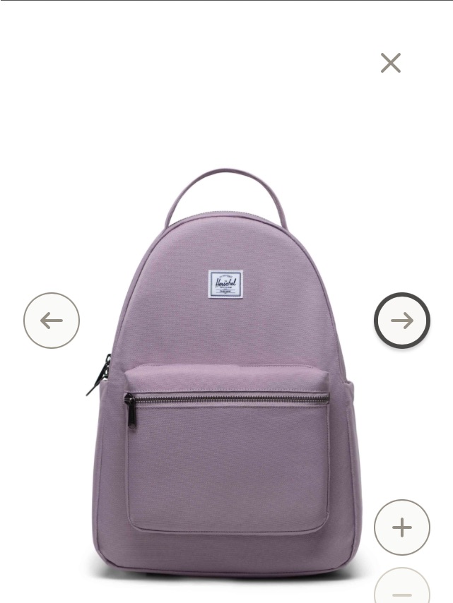 Herschel Supply Co. Lavender Mini Backpack (Nova Travel Pack)